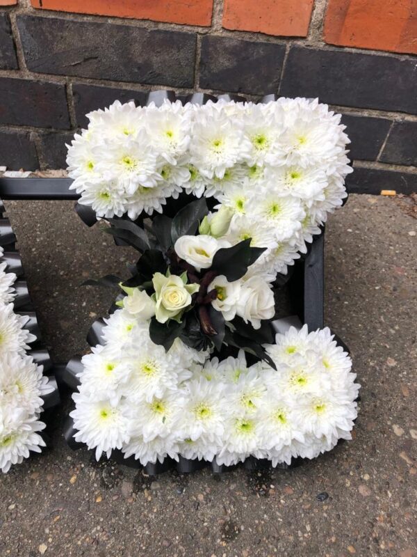 funeral flowers letters